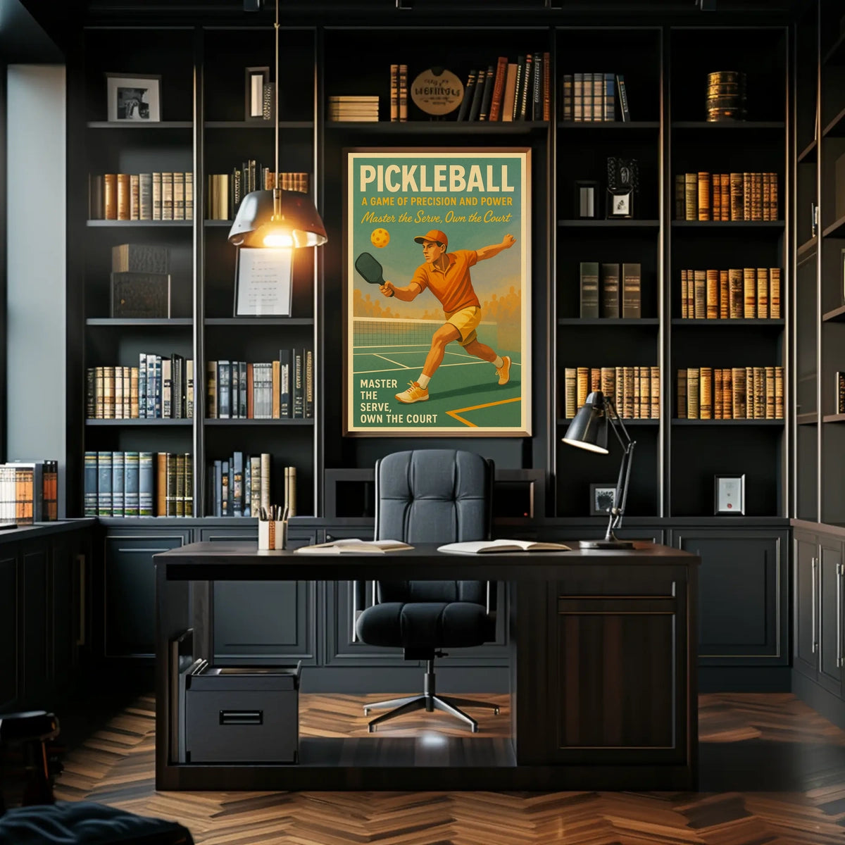 Pickleball Mastery Poster