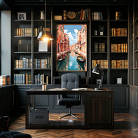Venetian Canal Serenity Poster
