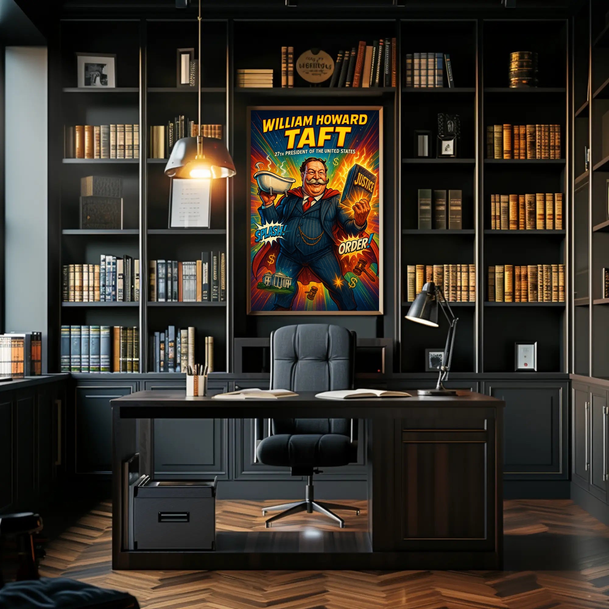 William Howard Taft – 27th President Poster PosterGoat