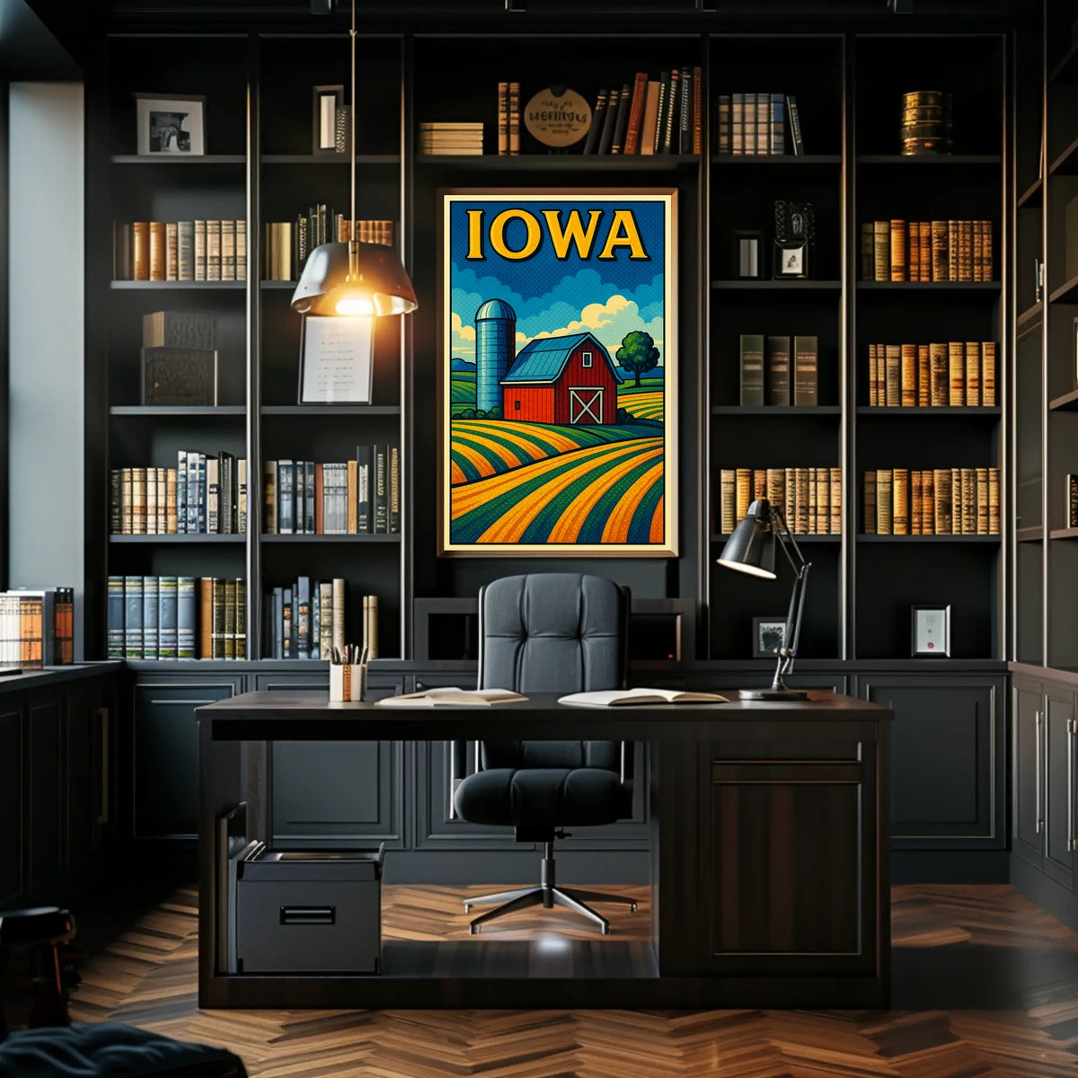 Iowa Countryside Poster