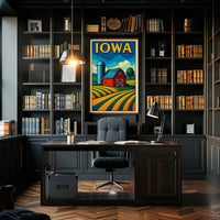 Iowa Countryside Poster