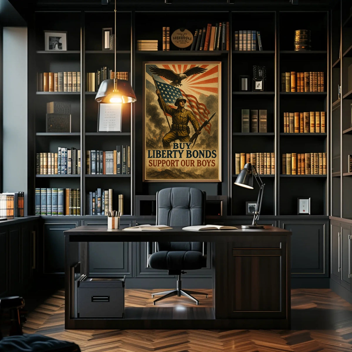 Support Our Boys Buy Liberty Bonds Poster