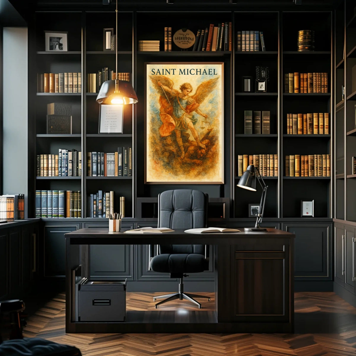 Saint Michael Icon Poster