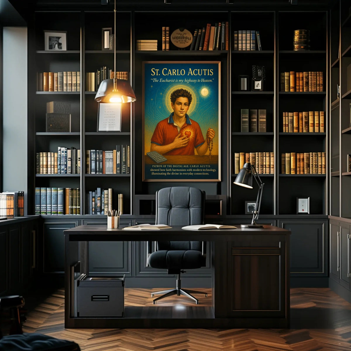 Carlo Acutis Patron of the Digital Age Poster