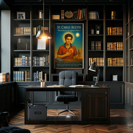 Carlo Acutis Patron of the Digital Age Poster