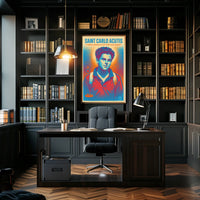 Saint Carlo Acutis Cyber Apostle Of Poster