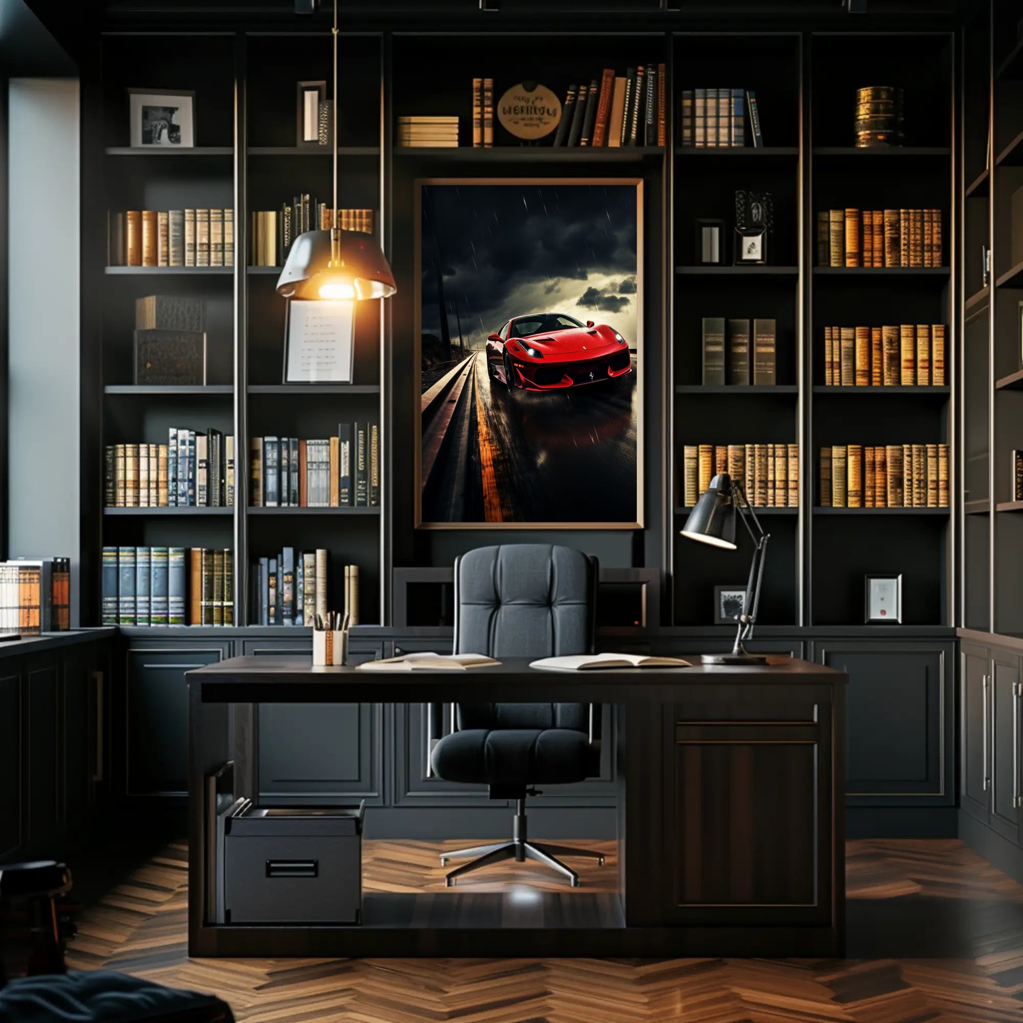 Speed And Storm Poster