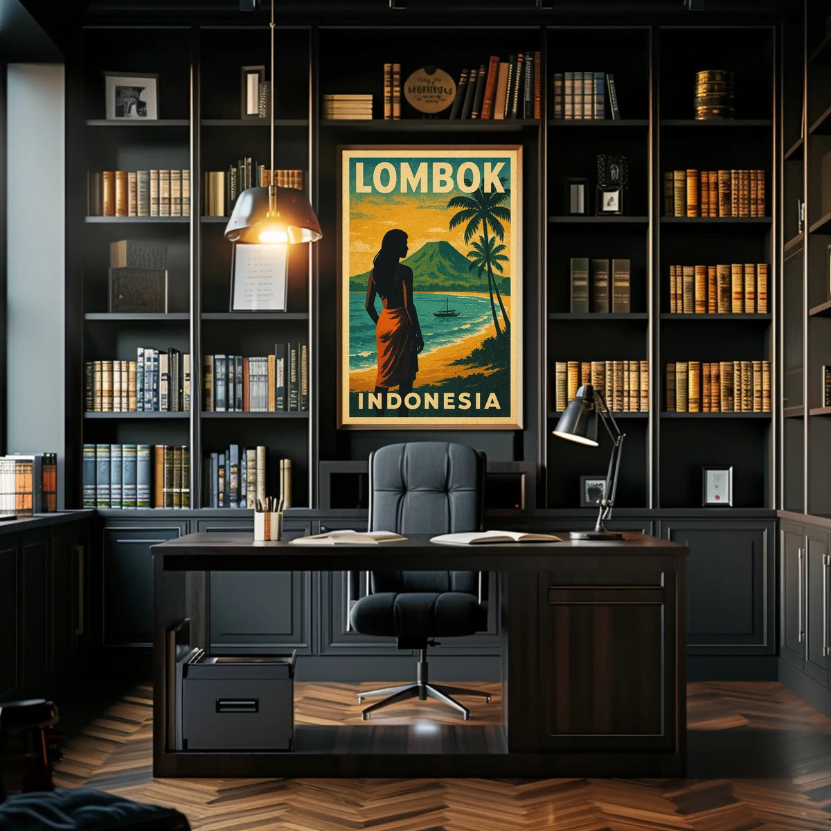Lombok, Indonesia Poster