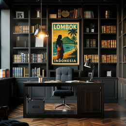 Lombok, Indonesia Poster