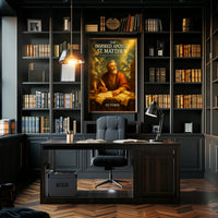 The Inspired Apostle St. Matthew Poster PosterGoat