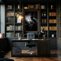Noir Reflection Poster