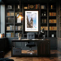 Damascus Heritage Architectural Poster - Cultural or Heritage Poster PosterGoat