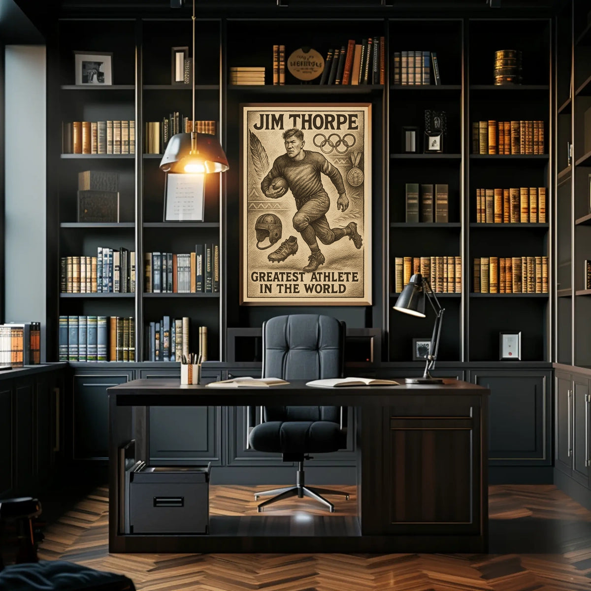 Celebrating the Worlds Greatest Athlete Poster