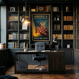 America Unfurling Legacy Poster