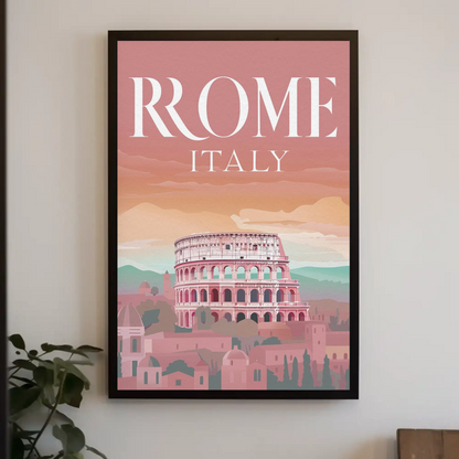 Rome: Colosseum Sunset