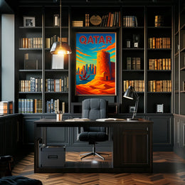Qatar A Blend Of Tradition And Poster