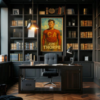 Jim Thorpe Portrait Poster