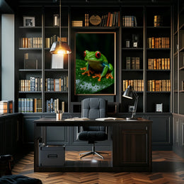 Vibrant Rainforest Frog Poster