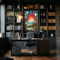 Celestial Landscape Poster