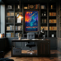 Experience the Unreal: Gates of the Arctic National Park Poster