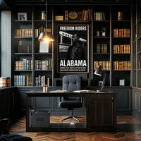 Freedom Riders Honoring Civil Rights Poster