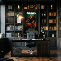Claws Feel the Bite Vintage Poster Art PosterGoat