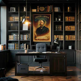 Chester A. Arthur A President Transforming Administration Poster PosterGoat