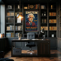 Albert Einstein Nobel Prize In Physics Poster