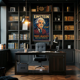 Albert Einstein Nobel Prize In Physics Poster