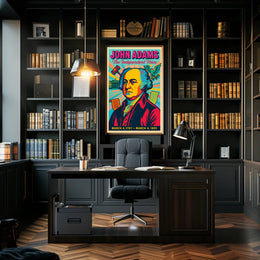 John Adams The Independent Voice Poster PosterGoat