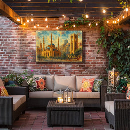 Beirut Landmarks Poster