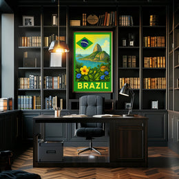 Discover Brazil Poster PosterGoat