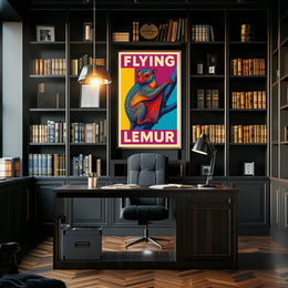 Flying Lemur Poster