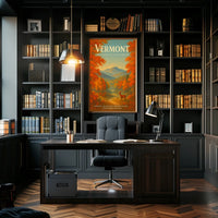 Vermont The Essence of Natures Palette Poster