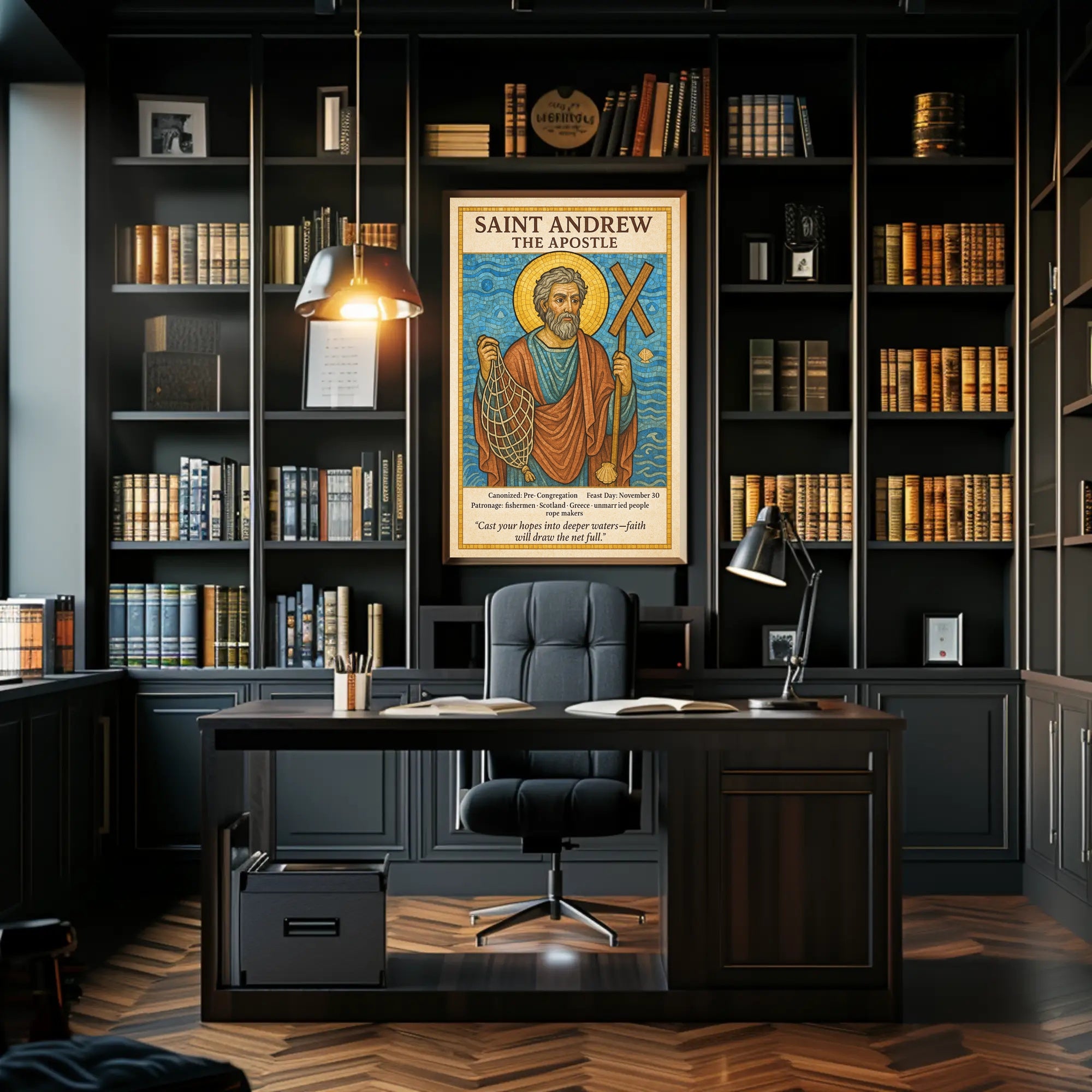Saint Andrew the Apostle Poster PosterGoat