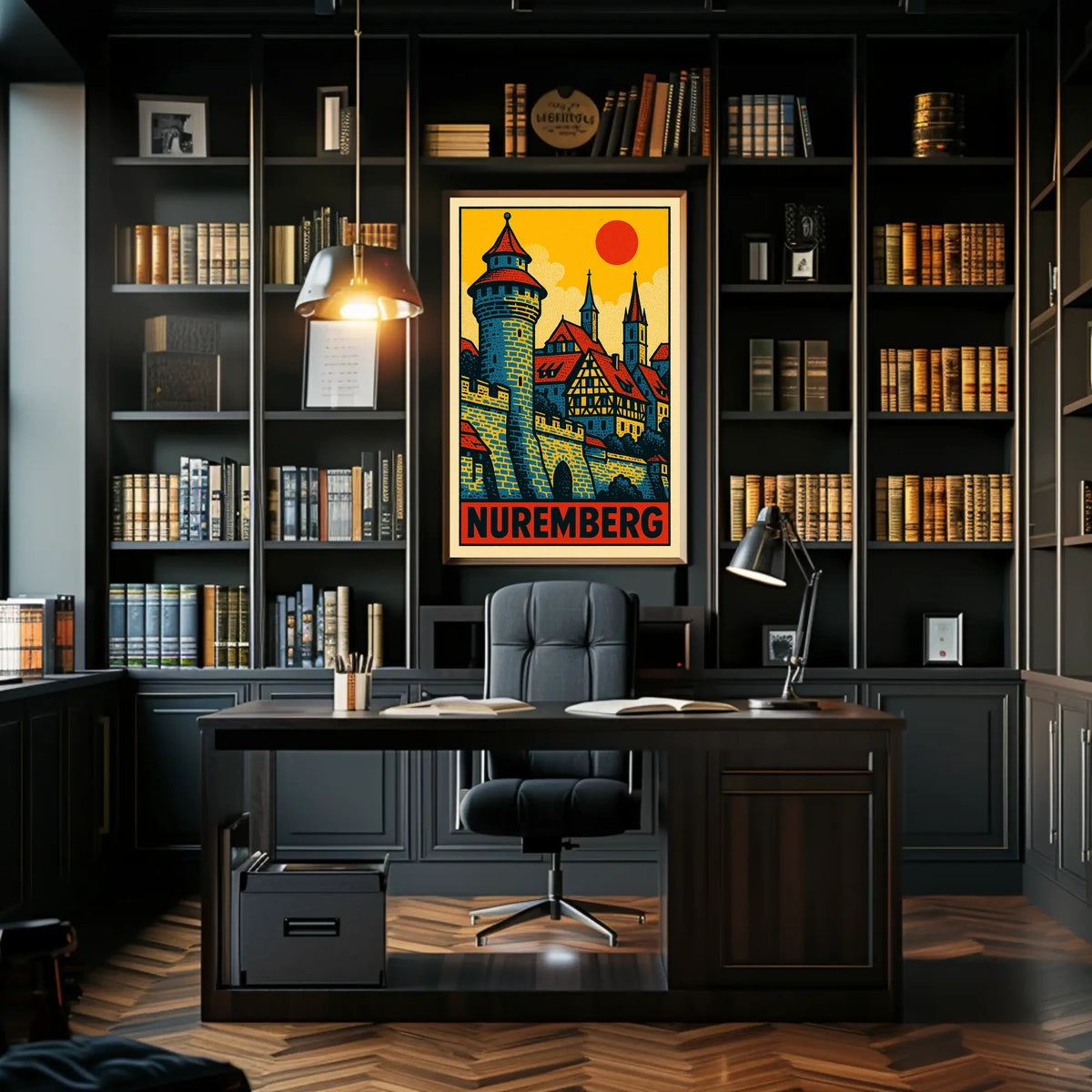 Nuremberg A Glimpse into History Poster