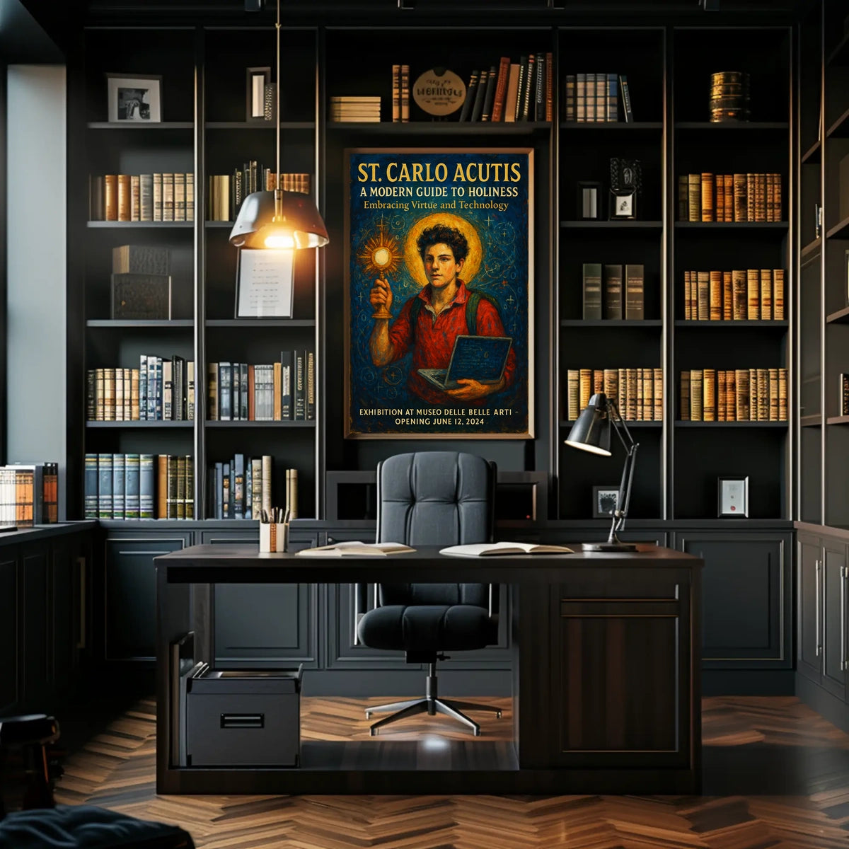 St. Carlo Acutis A Modern Guide to Holiness Poster