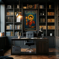St. Carlo Acutis A Modern Guide to Holiness Poster