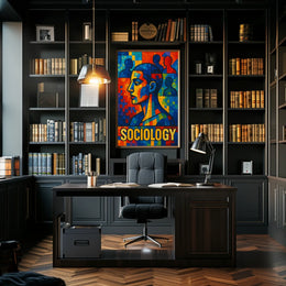 Sociology in Color Poster