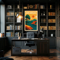 Arkansas Scenic Landscape Poster