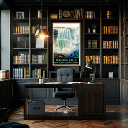 Niagara Falls Vintage Travel Poster