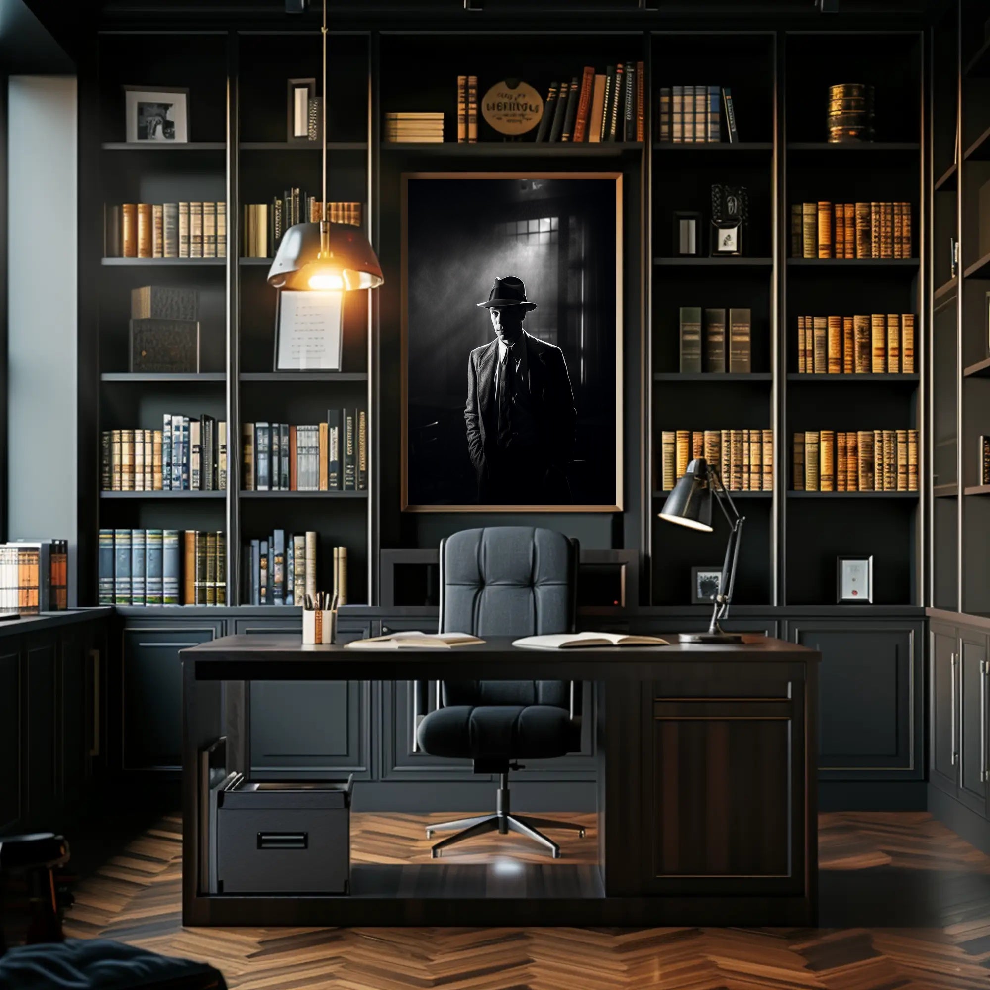 Noir Mystery Poster