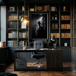 Noir Mystery Poster