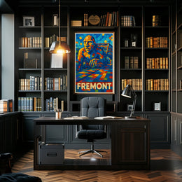 Fremont Mosaic Art Poster