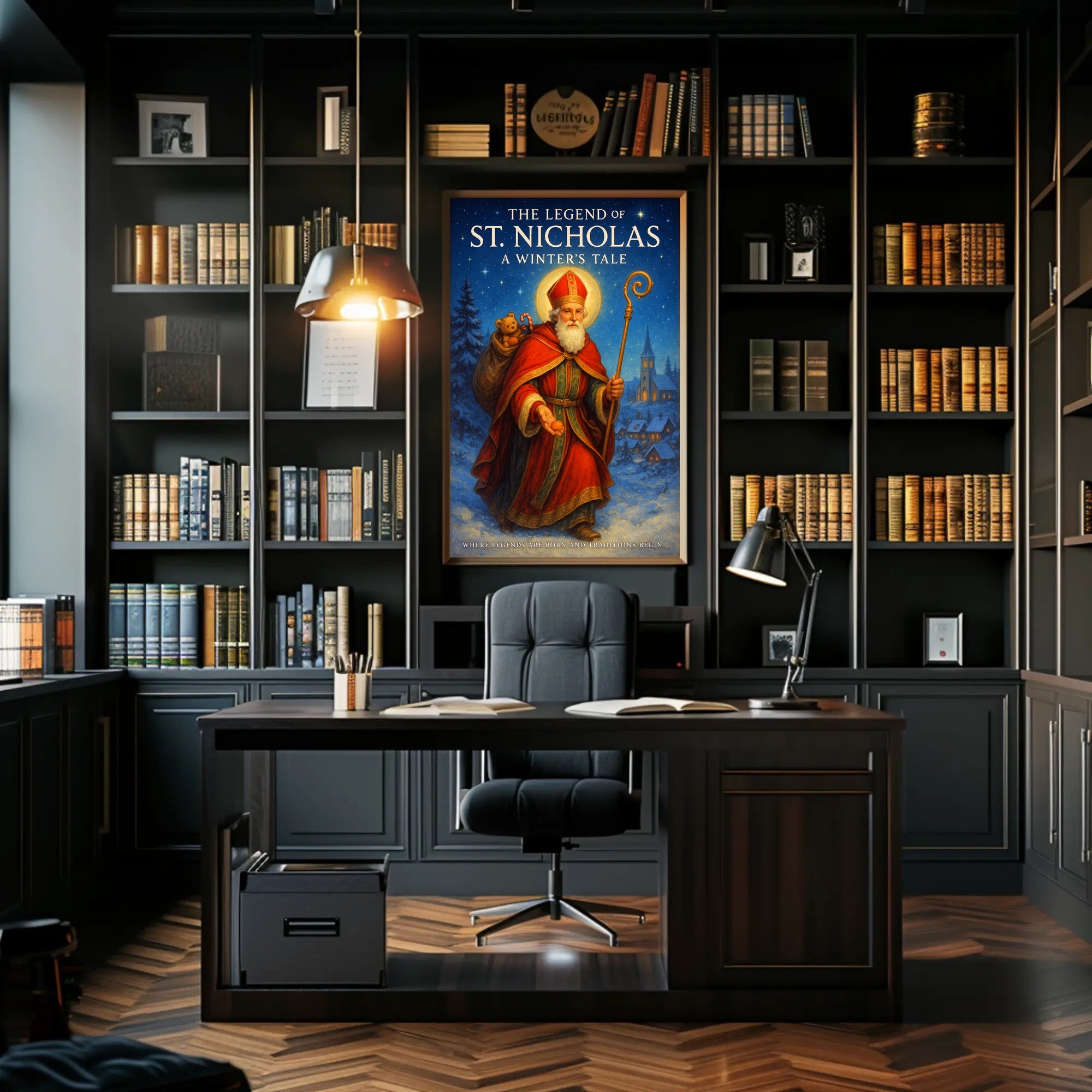 The Legend of St. Nicholas Poster PosterGoat