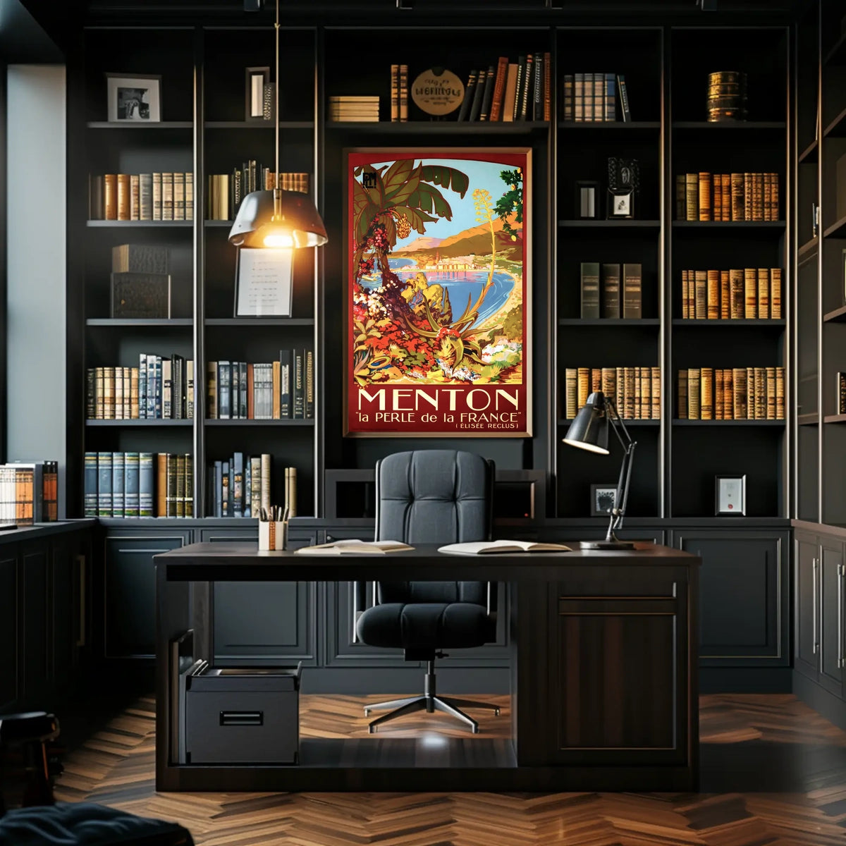 Menton La Perle De La France Poster