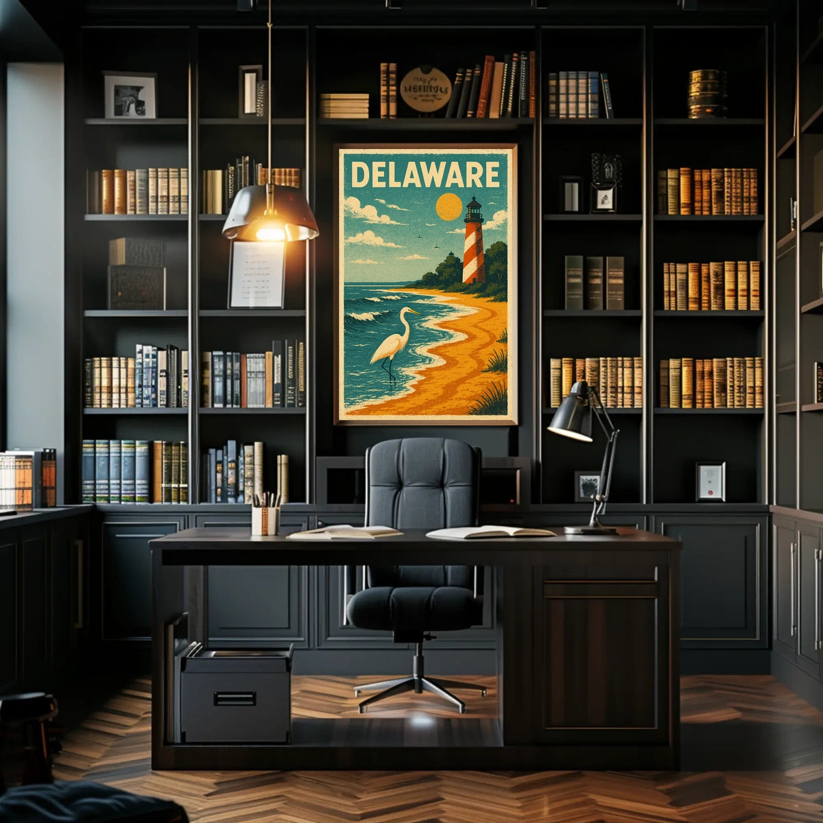 Delaware Coastal Beauty Poster