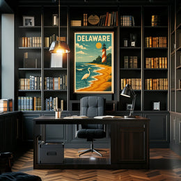 Delaware Coastal Beauty Poster
