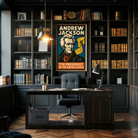 Andrew Jackson 7th President Poster