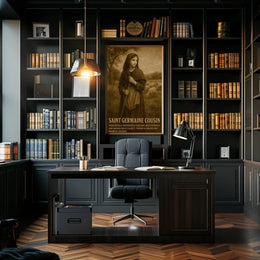 Saint Germaine Cousin Patron Of Abused Poster